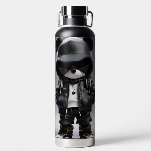 Custom Water Bottle Style: geïsoleerde fles onder  (Achterkant)