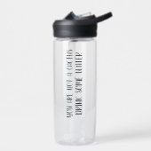 Custom  Water Bottle with - Personalized Water Bot Waterfles (Links)