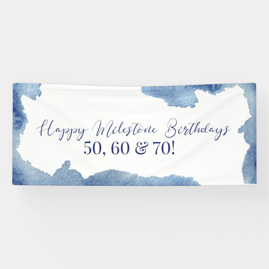 Custom  WaterColor Banner (Horizontaal)