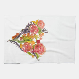 Custom Watercolor Kitchen Towels Theedoek