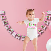 Custom Watermelon 1st Birthday 12 Photo Vlaggetjes