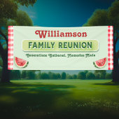 Custom Watermelon Picnic Barbecue Family Reunion Spandoek