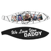 Custom We Love You Dad Foto Basketbal (Panelen)