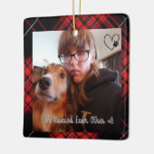 Custom We Rescued Each Other Chirstmas  Keramisch Ornament (Links)