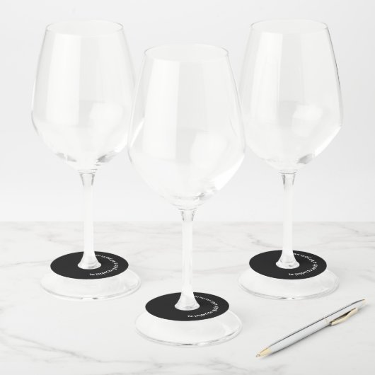 Custom Wedding Engagement Party Wijnglaslabel (Set)