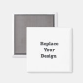  Custom Wedding Gift – Create Your Own Personalize Magneet (Voorkant / Achterkant)