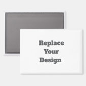  Custom Wedding Gift – Create Your Own Personalize Magneet (Voorkant / Achterkant)