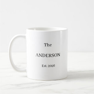 Custom Wedding Gift for Newlyweds Koffiemok
