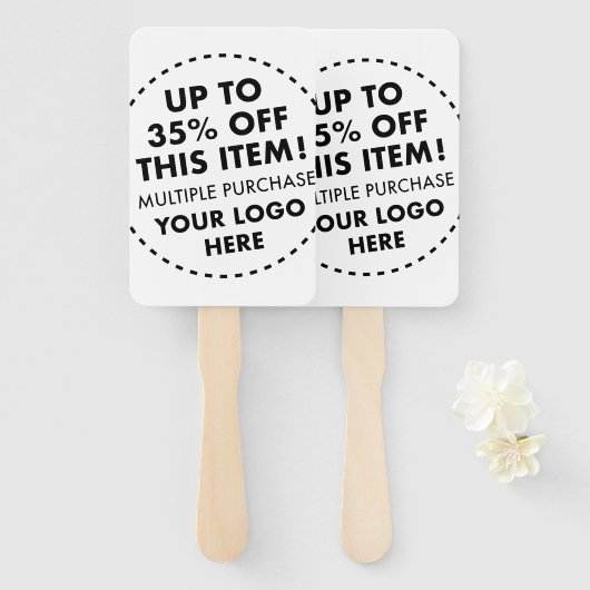 Custom Wedding Hand Fans 35% OFF Bulk Kopen Kortin Handwaaier (Voorkant en achterkant)