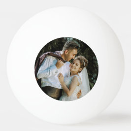 Custom Wedding Image Personalized Ping Pong Ball