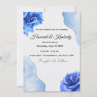 Custom Wedding Invitation"  "Elegant Wedding Invit Kaart