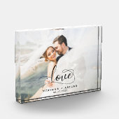 Custom Wedding Love Script Fotoblokken (Links)