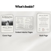 Custom Wedding Newspaper - Fun Guest Activity Book