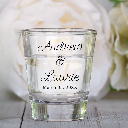 Custom Wedding Party Favoriet Gepersonaliseerde Cl Shot Glas