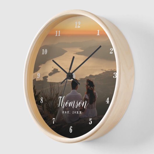 Custom Wedding Photo Monogrammed (Hoek)