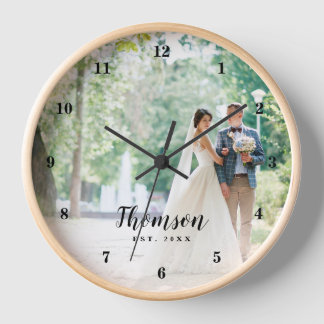 Custom Wedding Photo Monogrammed