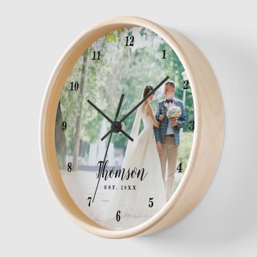 Custom Wedding Photo Monogrammed (Hoek)