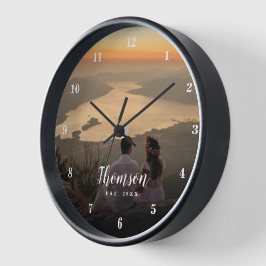 Custom Wedding Photo Monogrammed (Hoek)