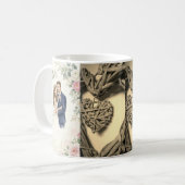 Custom Wedding Portrait Mug Koffiemok (Voorkant links)