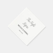 Custom Wedding The Night Before Bridal Shower  Servet (Hoek)