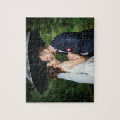 CUSTOM Weduwfoto Jubileum Gift Legpuzzel (Verticaal)