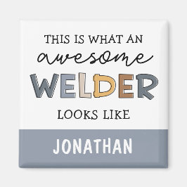 Custom Welder Funny Geweldige Welder Gifts Magneet