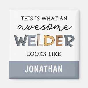 Custom Welder Funny Geweldige Welder Gifts Magneet