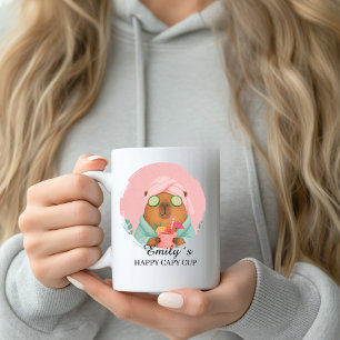 Custom Wellness Capybara Mok met Naam