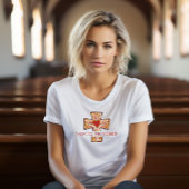Custom Whimsical Cross T-shirt Church & Youth Grou