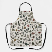 Custom Whimsical Flower & Vine  Schort (Voorkant)