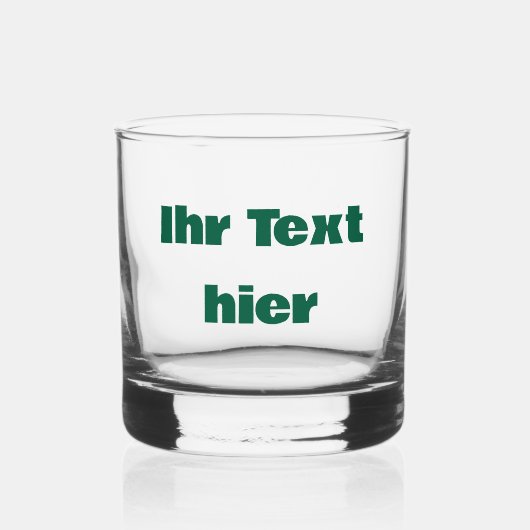 custom whiskyglas mit text whisky glas (Voorkant)