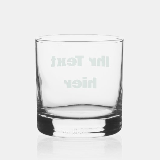 custom whiskyglas mit text whisky glas (Achterkant)