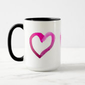 Custom White 15 oz Ringer Hearts Mok by ZAZZ_IT (Links)