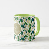 Custom White Peace Lily Mok (Voorkant rechts)