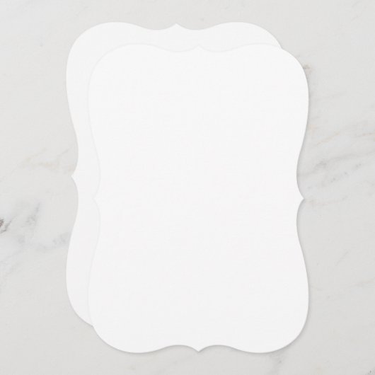 Custom white simple Design Add Photo or Text Feestdagenkaart (Voorkant / Achterkant)