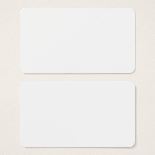 Custom white simple Design Add Photo or Text Visitekaartje (Voorkant /achterkant)