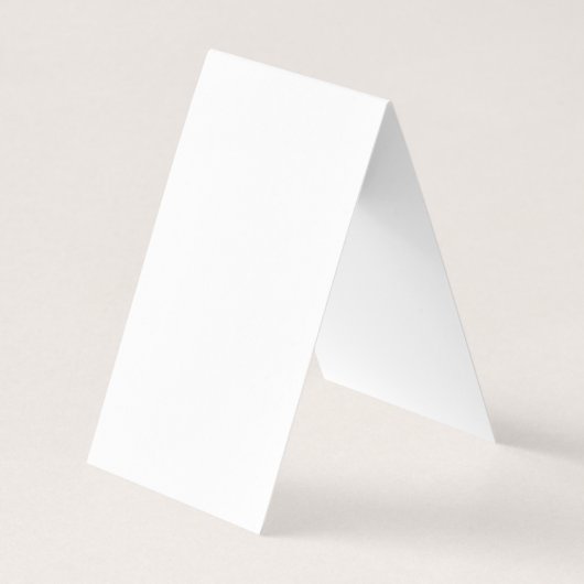 Custom white simple Design Add Photo or Text Visitekaartje (Achterkant)