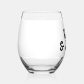 CUSTOM WIJN GLAS GLAZEN (Rechts)