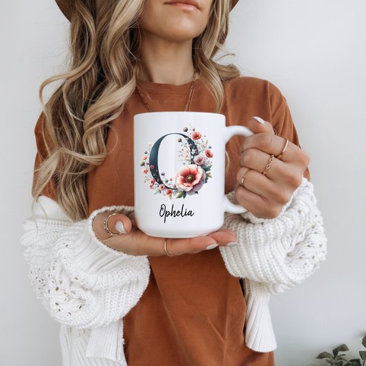 Custom Wildflower Birth Flower Mug for Grandma Koffiemok