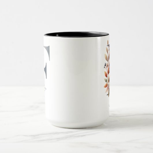 Custom Wildflower Coffee Mug for Moms or Grandmas Mok (Midden)