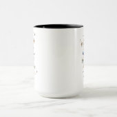 Custom Wildflower Monogram Mug for Women Mok (Midden)