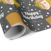 Custom Willy Wonka Happy Birthday Cadeaupapier (Rol Hoek)