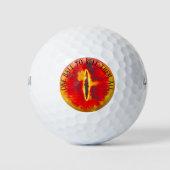 Custom Wilson Ultra 500 Distance Golf Ball Golfballen (Voorkant)