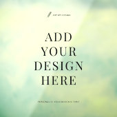 Custom Window Cling Printing 18x24" Translucent Raamsticker (Vel 3)