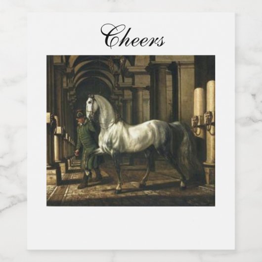 Custom Wine Bottle Labels Wijn Etiket (Enkel label)