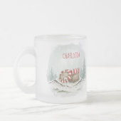 Custom Winter Bear Mug – Sleeping Animal Design Matglas Koffiemok (Links)