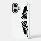 Custom with eagle wing iPhone 16 Case (Achterkant)