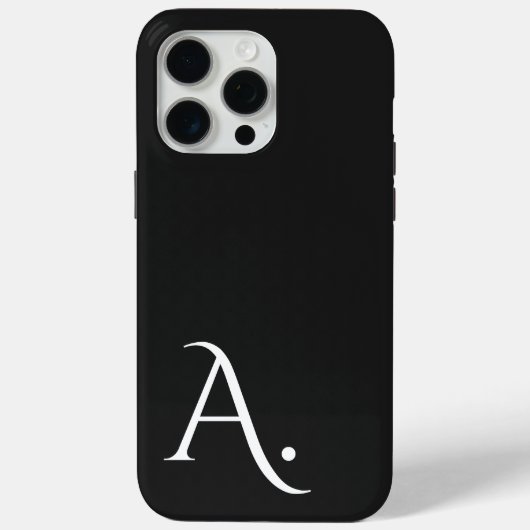 Custom with Initial Name Case-Mate iPhone Case (Achterkant)