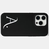 Custom with Initial Name Case-Mate iPhone Case (Achterkant (horizontaal))