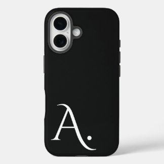 Custom with Initial Name iPhone 16 Hoesje